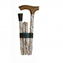 Bastón Plegable Estampado con Flores