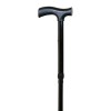 Bastón de Aluminio Plegable y Ajustable-Negro