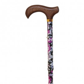Bastón Plegable y Ajustable con Diseño de Flores