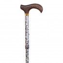 Bastón Plegable y Ajustable con Diseño Pequeñas Flores