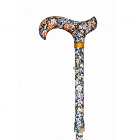 Bastón Plegable y Ajustable de Moderno Diseño de Flores