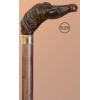 Bastón haya (madera) con puño caballo imitación madera
