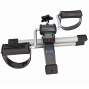 Pedalier plegable con pantalla digital color plata