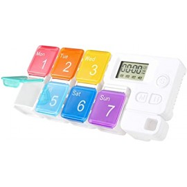 Pastillero Semanal con Alarma