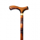 Bastón Tallado Café